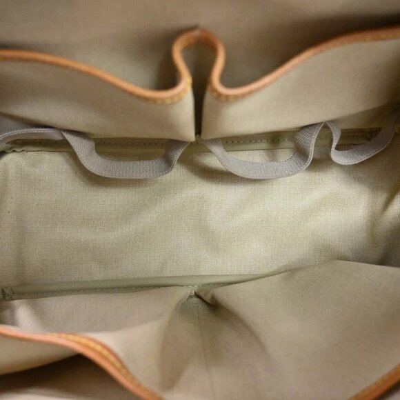 LOUIS VUITTON LV Logo Deauville Hand Bag Monogram Leather Brown - Picture 11 of 16